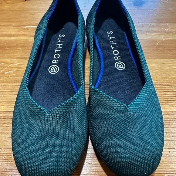 Rothy's Forest Green Flats - Picture 7 of 15
